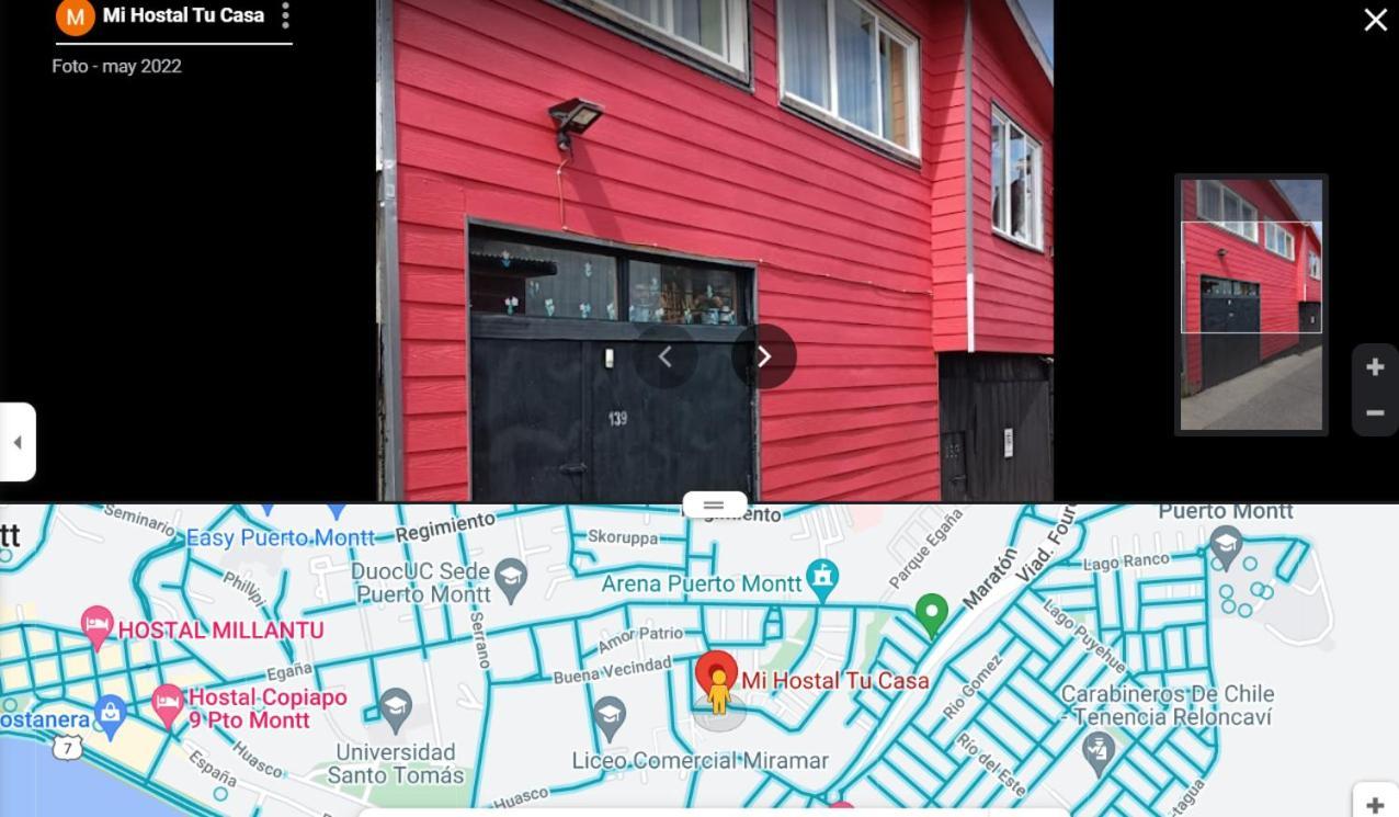 Mi Hostal Tu Casa Puerto Montt Exterior foto